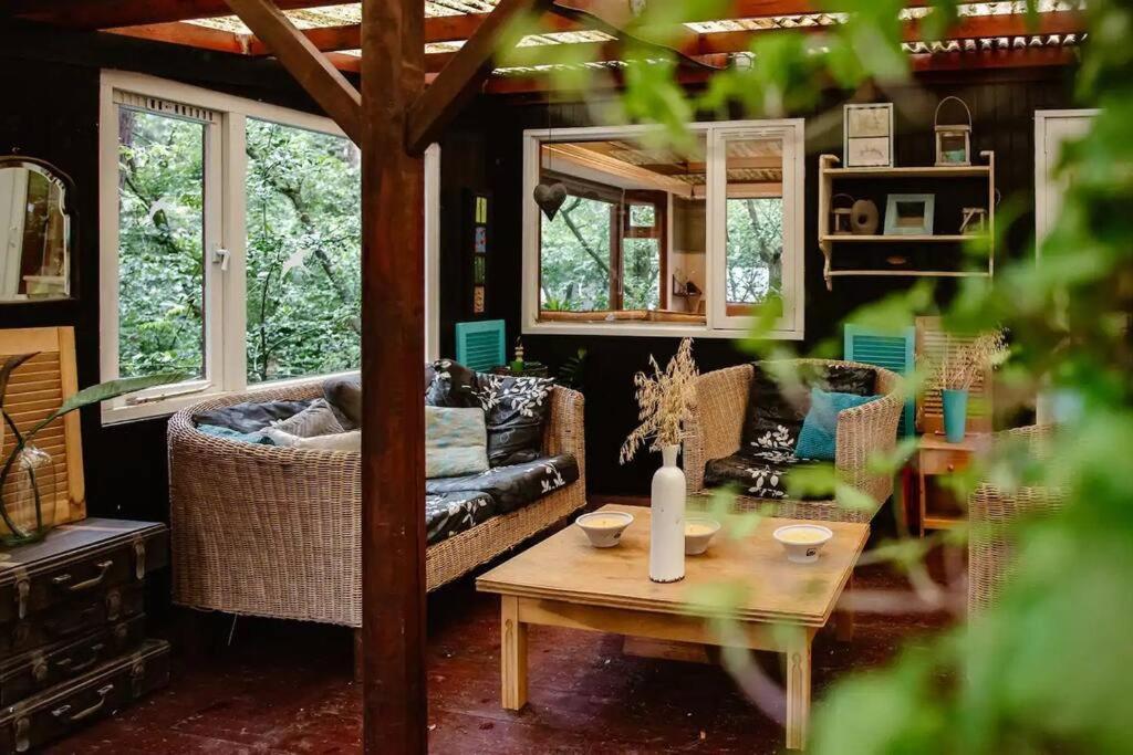 Forest Cottage With Lovely Garden & Sauna Doornspijk Exteriör bild